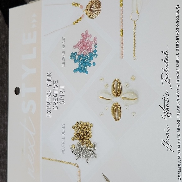 NEXT STYLE D.I.Y CHIC SHELL JEWELRY CREATE 10+ PREMIUM PIECES - Picture 8 of 11